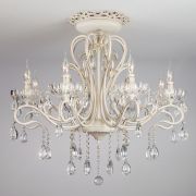 Потолочная люстра с хрусталем