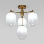 Потолочный светильник со стеклянными плафонами