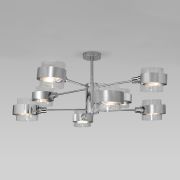 Потолочная люстра со стеклянными плафонами