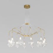 Умная подвесная люстра со стеклянными плафонами