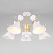 Потолочная люстра с поворотными рожками