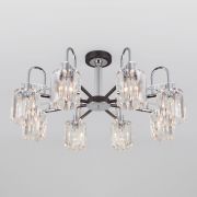 Умная потолочная люстра с хрусталем в стиле лофт