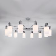 Потолочная люстра со стеклянными плафонами