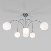 Умная потолочная люстра с плафонами