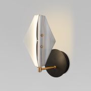 Настенный светодиодный светильник со стеклянным плафоном