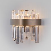 Настенный светодиодный светильник с хрусталем