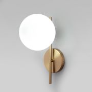 Настенный светильник со стеклянным плафоном