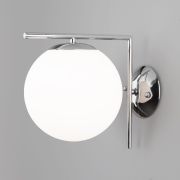 Настенно-потолочный светильник со стеклянным плафоном