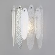 Настенный светильник с фактурным стеклом