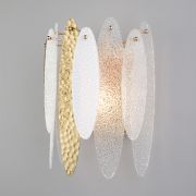 Настенный светильник с фактурным стеклом