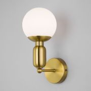 Настенный светильник со стеклянным плафоном