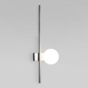 Настенный светильник с матовым плафоном