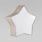 Настенный светильник с тканевым абажуром