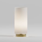 Настольная лампа с тканевым плафоном