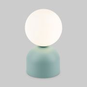 Настольный светильник со стеклянным плафоном