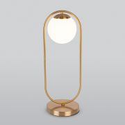 Настольная лампа с круглым плафоном