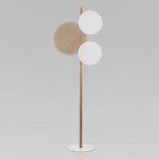 Напольный светильник с тканевым рассеивателем