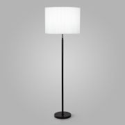 Напольный светильник с тканевым абажуром
