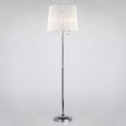 Торшер с прозрачным абажуром