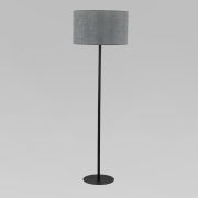 Напольный светильник с тканевым абажуром