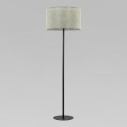 Напольный светильник с тканевым абажуром