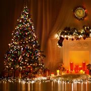 Новогодняя гирлянда нить мульти 5м IP20