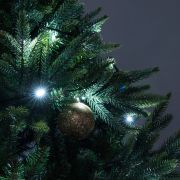 Новогодняя гирлянда нить белый 5 м IP20