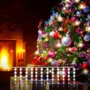 Гирлянда занавес «роса» мульти 2*2,6М IP20