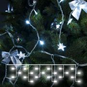 Гирлянда бахрома белый 1,8*0,5м IP20