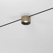 Mini Magnetic Трековый светильник 5W 3000K латунь/черный