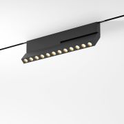 Mini Magnetic Трековый светильник 12W 3000K черный