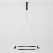 Esthetic Magnetic Шинопровод с тросовыми креплениями Round черный ⌀800