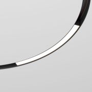 Slim Magnetic Трековый светильник для радиусного шинопровода 16W 4200K Planar чёрный Ø 800мм