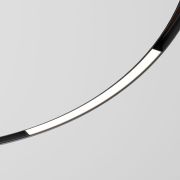 Slim Magnetic Трековый светильник для радиусного шинопровода 16W 4200K Planar чёрный Ø 1200мм