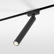 Трековый светодиодный светильник Pika чёрный 6W 4000K однофазный