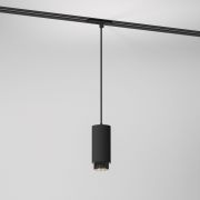 Трековый светильник для однофазного шинопровода Nubis GU10 чёрный