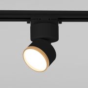 Трековый светильник для однофазного шинопровода Impact чёрный матовый/золото 10 Вт 4200K