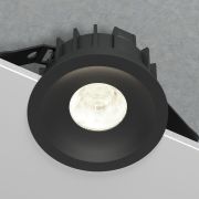 Светильник встраиваемый светодиодный Combi 20W 4000K черный