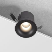 Светильник встраиваемый светодиодный Bliss 15W 4000K черный