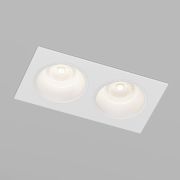 Светильник встраиваемый GU10 белый