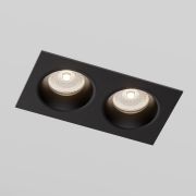 Светильник встраиваемый GU10 черный