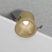 Светильник встраиваемый светодиодный Forte 15W 4000K латунь