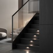 Подсветка для лестниц 40163/LED 4000К черный IP65