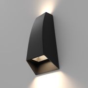 Пылевлагозащищенный светодиодный светильник 1016 Techno черный IP54