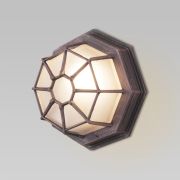 Уличный настенный светильник Telarana S капучино