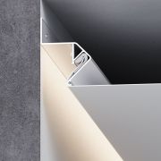 Теневой профиль для натяжных потолков для светодиодной ленты (под ленту до 10 mm)