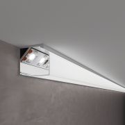 Квадратный угловой алюминиевый профиль для светодиодной ленты