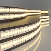 Светодиодная лента 12 В 24 Вт/м 240 Led/м 2835 IP20, теплый белый 3300 K, 5 м