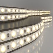Светодиодная лента 12 В 14,4 Вт/м 60 Led/м 5050 IP65, теплый белый 3300К, 5 м