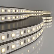 Светодиодная лента 12 В 14,4 Вт/м 60 Led/м 5050 IP20, теплый белый 3300К, 5 м